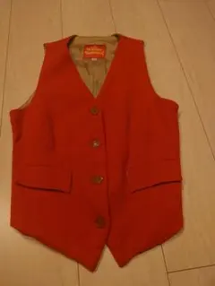 Vivienne Westwood ベスト レッド イタリア製 2026年最新】Vivienne Westwood レディース ベスト・ジレ・ビスチェの