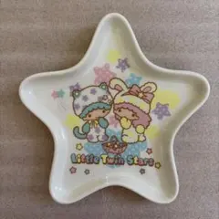 ♡キキララ リトルツインスターズ アクセサリートレイ トレー 2004年 レア♡ キキララ/ リトルツインスターズ トレイ丸型 S、Mサイズ トレイ長角 3