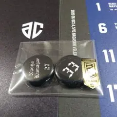 アルティーリ千葉 会場限定ガチャ 缶バッジ 熊谷尚也選手 ルーク・エヴァンス選手
