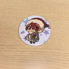 となりの坂田 缶バッジ そらまふうらさかのふゆやすみ！ クリスマス会 ホログラム