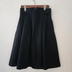 アナトリエ　フレアスカート ブラック