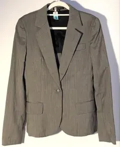 theory セオリー グレー テーラードジャケット レディース 40