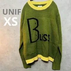 UNIF BOOB ジャガードセーターニットBLISS ユニセックス ユニフのサムネイル