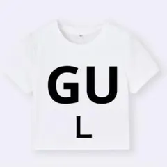 GU ドライミニT 半袖 オフホワイト L
