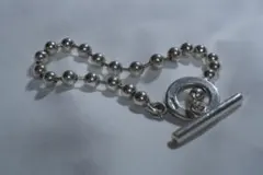 gucci ボールチェーンブレスレット　silver925