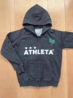 ATHLETA グレー フード付きパーカー 140