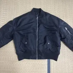 90s USA製 ALPHA MA-1 グランドクルー L 紺 IDEALジップ - メルカリ