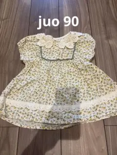 美品　juo 90 ベビーワンピースのサムネイル