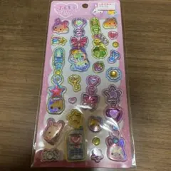 フワフワらびちゃん　ぷくキラシール　ボンボンドロップシール
