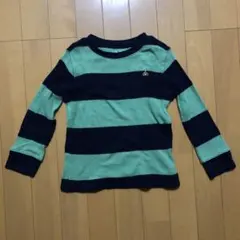 子供服　長袖　薄手ニット　babyGap ベビーギャップ 110cm 緑色