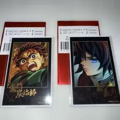 m*a様 鬼滅の刃　ティザービジュアル第1弾　ランダムチェキ風ブロマイド