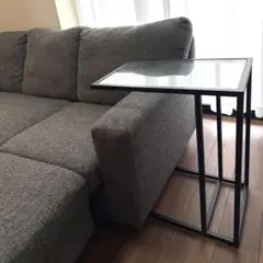 サイドテーブル IKEA VITTSJÖ ヴィットショー ラップトップスタンド