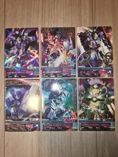 ガンダム トライエイジ カード 7枚セット（Zガンダム / ユニコーン 他）