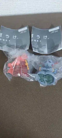 まちぼうけ ガンダムの場合4 シャア専用ゲルググ&ジオングセット