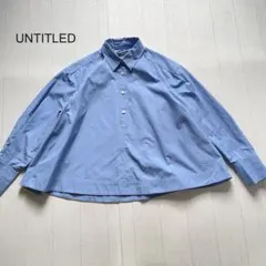 UNTITLED タイプライター テントシャツ ブルー 25SS 完売品 - メルカリ