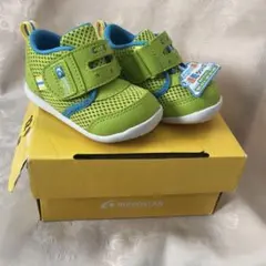 moonstar ベビーシューズ　12cm マジックテープ靴　速乾シューズ　③