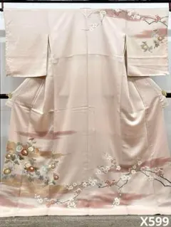 作家物 訪問着 落款入 正絹 X581 作家物 訪問着 落款入 正絹 X581 - メルカリ