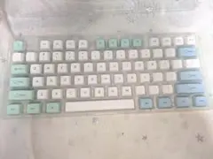 ミントブルーのキーキャップ①