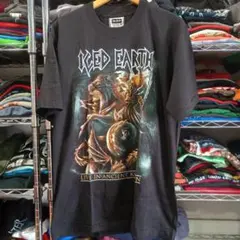 ICED EARTH アイスドアース 両面プリント バンドＴシャツ L