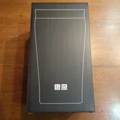 【⊿】ユニクロ　タンブラー　ステンレスボトル　感謝祭　ノベルティ　黒　ブラック