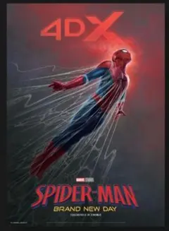 非売品】スパイダーマン ブランド・ニューデイ 4DX限定ポスター