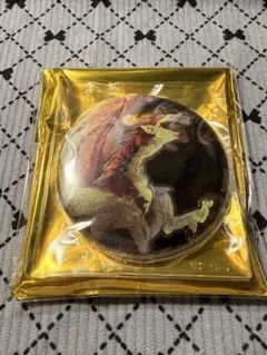 大カプコン展 メタル缶バッジ ステッカー セット モンスターハンター