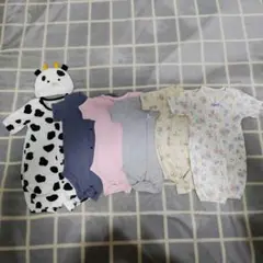 ロンパース6点セット 50-60cm,70cm