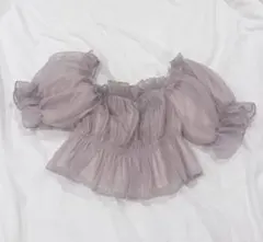 SNIDEL♡スナイデル ギャザーオフショルブラウス ピンク 人気色 完売色