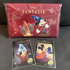 東京ばな奈 Disney ファンタジア エコバッグ　カード2枚付き