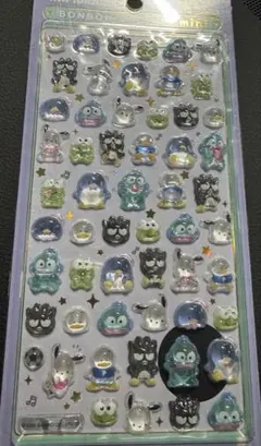 【正規品】はぴだんぶい ボンボンドロップシールmini ミニ　サンリオ