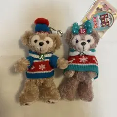ダッフィー　シェリーメイ　ぬいぐるみバッジ