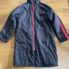 男子❤️IGNIO ベンチコート 黒/赤 150サイズフード無し