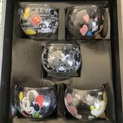 ミッキーマウス グラス5個セット