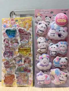 【正規品】もっちりシールパンダ かおりつき ウォーターインシール カミオジャパン