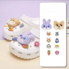 新品未使用◇ ズートピア クロックス ジビッツ シューズアクセサリー