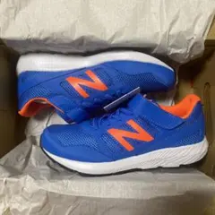 New Balance 570 スニーカー 青/オレンジサイズ22.0