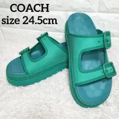 coach未使用　COACH SIGNATURE レイニーサンダル 未使用 COACH SIGNATURE レイニー サンダル - メルカリ