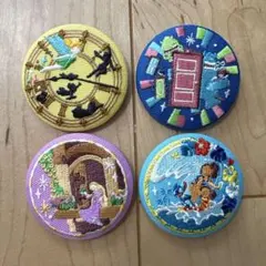 ディズニー　刺繍缶バッジ