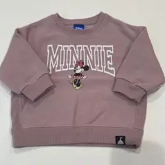トレーナー　裏起毛　90サイズ ディズニー　ミニー