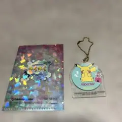 ピカチュウ　ポケモン　キーホルダー　グッズ　ファイル
