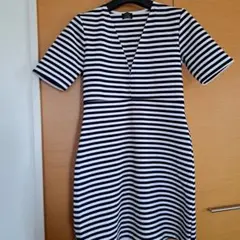 Zara ストライプ 半袖 원피스