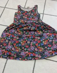 H&M　花柄ノースリーブワンピース