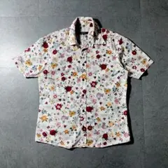 希少✨️ BURBERRY BLACK LABEL 花柄 シャツ メンズ