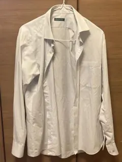MILA MODA 山喜　長袖ワイシャツ ストライプ サックスブルー 40-84