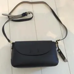 Legato Largo 軽いバッグ お財布機能付ショルダーバッグ ブラック