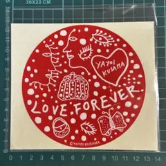 草間彌生 『LOVE FOREVER』缶バッジ - メルカリ