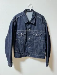 ジーユー GU デニムジャケット blue S