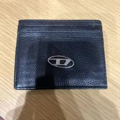 DIESEL ブラックレザー カードケース
