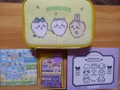ちいかわ 収納ポーチ レターセット ブックマーク セットのサムネイル