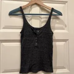 BRANDY MELVILLE ダークグレー タンクトップ